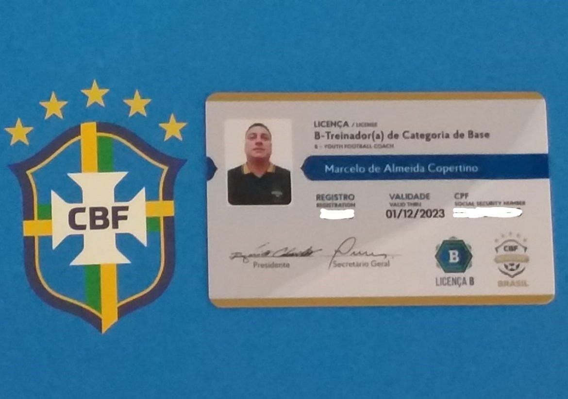 Marcelo Copertino Obtém Credencial De Treinador Licença B Da CBF ...